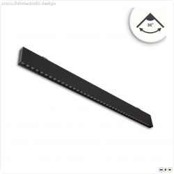 LED H?ngeleuchte Raster UGR<19, 36?, 120cm, schwarz, 30W, 4000K, DALI dimmbar