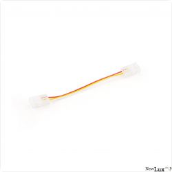 NewLux Clip-Verb. mit 15cm Kabel 3pol., f?r Flexstrips mit 10mm, IP20
