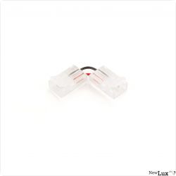 NewLux Clip-Eck V1, 2pol., f?r Flexstrips mit 10mm, IP20