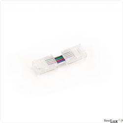 NewLux Clip-Eck V2, 5pol., f?r Flexstrips mit 10mm, IP20