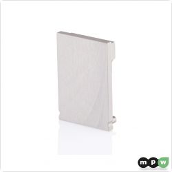 ENDCAP f?r XT03 + Cover U-FormALU L7xB23xH33,5mm EB-Ma? 2,8mm ohne Bohrung