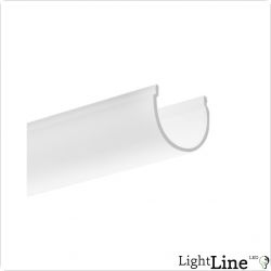 Light Line Abdeckung R opal matt, 3m