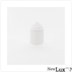 NewLux Lampenfassung E27 glatt wei?