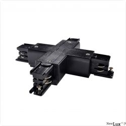 NewLux 3P. ECO X-Verbinder, schwarz