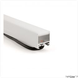 Light Line IP68 Linearleuchte, LL25, 4000K, 24V, 200cm, eloxiert