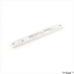 NewLux LED Trafo ultraslim SELV, 24V, 0-30W, 300x30x16mm, DALI