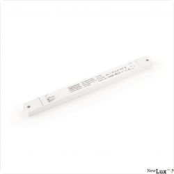 NewLux LED Trafo ultraslim SELV, 24V, 0-60W, 300x30x16mm, DALI