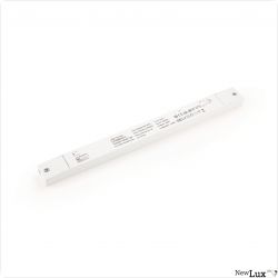 NewLux LED Trafo ultraslim SELV, 24V, 150W, 350x30x18mm