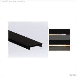 Abdeckung S-LINE FLAT, schwarz 2m