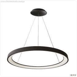 Pendelleuchte, Merope 600, 42 W, DIM, 3000/4000 K, Schwarz, 220-240 V/AC, 50 / 60 Hz, IP 20