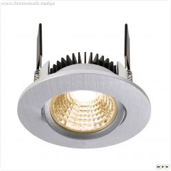 COB-68-24V-8,5 W-2700K-Rund-Silber