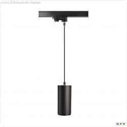 3-Phasen-Pendelleuchte, Lucea 20 CCT, 20 W, DIM, 3000/4000 K, Schwarz, 220-240 V/AC, 50 / 60 Hz, IP