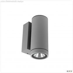 Wandaufbauleuchte, ShoreLine Pro Round, DIM, 6 W, 3000/4000 K, Hellgrau, 220-240 V/AC, 50 / 60 Hz, I