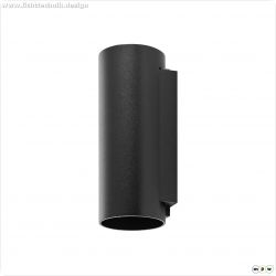 Wandaufbauleuchte, Can IP65 up & down, 2x 7,5 W GU10, Schwarz, 220-240 V/AC, 50 / 60 Hz, IP 65