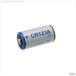 Elektrisches Systemzubeh?r, Photobatterie CR 123 A, Lithium 3 V / 1600 mAh, H?he: 34.3 mm, Durchmess