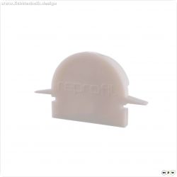 Profil Endkappe, Endkappe R-ET-01-12 Set 2 Stk, Wei?, Kunststoff, L?nge: 27 mm, Breite: 6 mm, H?he: