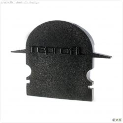 Profil Endkappe, Endkappe R-ET-02-15 Set 2 Stk, Schwarz, Kunststoff, L?nge: 30 mm, Breite: 6 mm, H?h