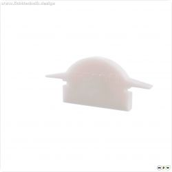 Profil Endkappe, Endkappe L-ET-01-10 Set 2 Stk, Wei?, Kunststoff, L?nge: 25 mm, Breite: 6 mm, H?he: