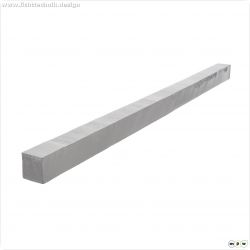 Profil Zubeh?r, Schaumstoffunterlage, Kunststoff, L?nge: 1235 mm, Breite: 30 mm, H?he: 33 mm