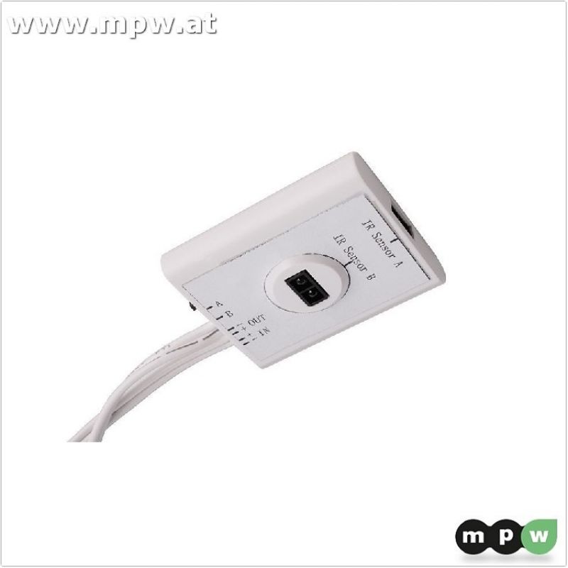 MPW - IR Sensor Mia, weiß, Kunststoff, Weiß 36,00 W , IP20, 24V, 45mm 119538