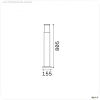 NewLux TRONCO PT1 H80 grau