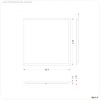 Einlegepanel, Basic Flex 625x625 mm, 30,5 W, 3000/4000/6000 K, Wei?, 220-240 V/AC, IP 40