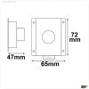 LED PWM-Dimmer, 1 Kanal, 12-24V DC 8A