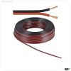 Kabel 50m Rolle 2-polig 1.5mm H03VH-H YZWL, schwarz/rot, AWG16