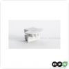 Endkappe PVC PDS4-K MW wei?, 1 Stk.