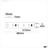 LED CRI960-Flexband, 24V, 15W, IP20, kaltwei?