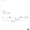 LED SIL830-Sideled Flexband, 24V DC, 4,8W, IP66, 3000K, 5m Rolle, 60 LED/m