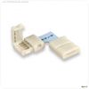 Clip-Eck-Verbinder (max. 5A) C1-210 f?r 2-pol. IP20 Flexstripes mit Breite 10mm, Pitch >12mm