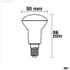 E14 R50 LED-Strahler, 5W, warmwei?, frosted