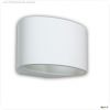 Gips-Wandleuchte G9, oval