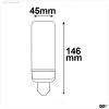 E27 LED Corn 11W, 360?, warmwei?
