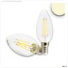 E14 LED Kerze, 4W, klar, warmwei?, dimmbar