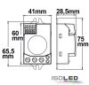 HF-Bewegungsmelder mit LUX-Sensor, 230V, 300W