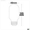 E27 T45 8W, 360?, neutralwei?, dimmbar
