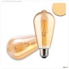 E27 Vintage Line LED ST64 Birne 8W ultrawarmwei?, dimmbar