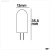 G4 LED 48SMD, 2W, vergossen, neutralwei?