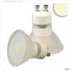 GU10 LED Strahler 3W, 270?, opal, warmwei?
