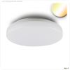 LED Decken/Wandleuchte 24W, wei?, rund, DN327, IP54, ColorSwitch 3000|4000K
