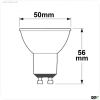 GU10 LED Strahler 5W, 45?, prismatisch, neutralwei?, dimmbar, CRI90
