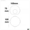 LED Wandleuchte Up&Down 4*1W CREE, IP54, sandwei?, warmwei?