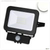 LED Fluter mit PIR-Bewegungssensor 30W, neutralwei?, schwarz, IP65