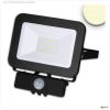 LED Fluter mit PIR-Bewegungssensor 30W, warmwei?, schwarz, IP65