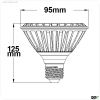 LED PAR30L, E27, 230V, 32W, 30?, warmwei?