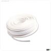 Kabel 25m Rolle 2-polig 0,75mm H03VVH2-F PVC Mantel wei, VDE (nicht halogenfrei!), AWG18