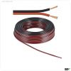 Kabel 25m Rolle 2-polig 0,75mm H03VH-H YZWL, schwarz/rot, AWG18