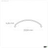 Abdeckung COVER49 opal/satiniert 200cm f?r Profil CORNER10 SLIM